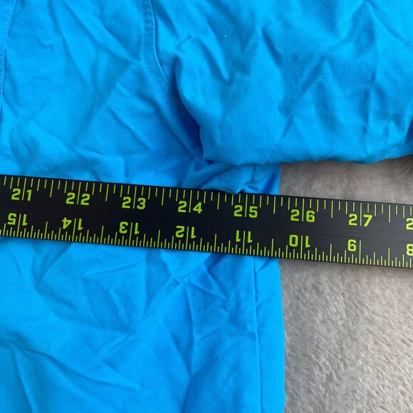 Columbia Men's Fishing Shirt Size XL PFG Blue Short Sleeve Caped Vented Camping - Picture 4 of 12